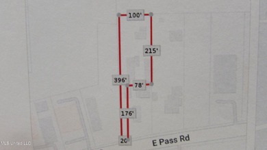 Narrow (20' wide) Pass Rd driveway leading back to approximately - photo 1