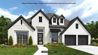 Home office with French doors frame the welcoming entry. Large - photo 1