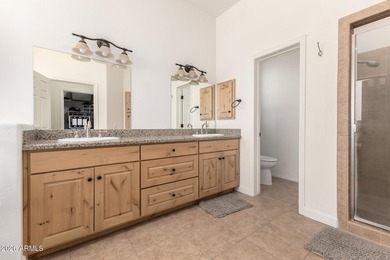 Spacious custom home with dual primary suites and full private