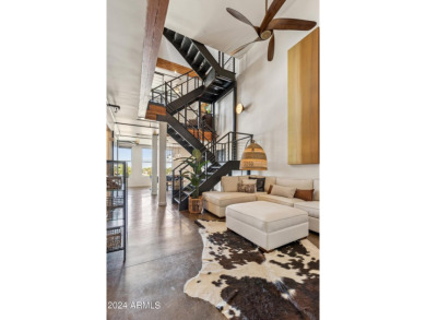 Step inside and enjoy this chic modern/industrial charm with