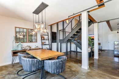 Step inside and enjoy this chic modern/industrial charm with