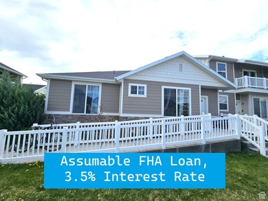 Utah Lake Townhome/Townhouse For Sale in Eagle Mountain Utah