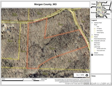 Lake of the Ozarks Acreage For Sale in Versailles Missouri