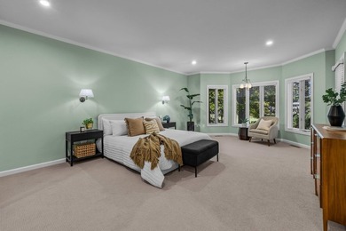 Picturesque lake and 17th-fairway views from this beautifully - photo 27