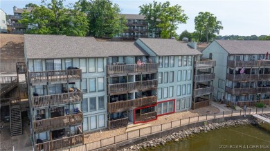 Beautiful condo with a walk-out ground-level deck and two steps