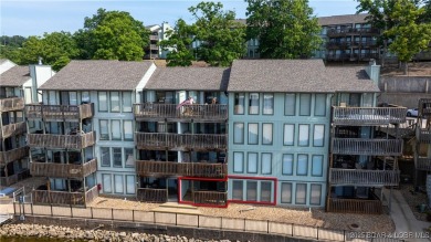 Beautiful condo with a walk-out ground-level deck and two steps