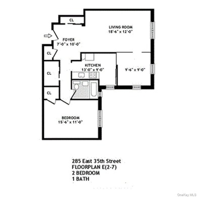 Welcome to 285 E 35th St. Unit 6E, a bright and spacious - photo 21