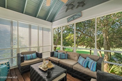 Golf course living wrapped in maritime forest privacy. Nestled - photo 12