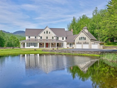 (private lake, pond, creek) Home For Sale in Stowe Vermont