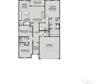 The CONNELLY IV H in Eagle Pointe community offers a 3 bedroom - photo 3