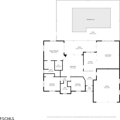 Beautifully remodeled Fort Myers pool home on an oversized - photo 50