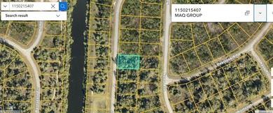Northport Waterway Lakes and Canals Lot For Sale in North Port Florida