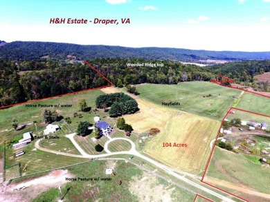 (private lake, pond, creek) Home For Sale in Draper Virginia