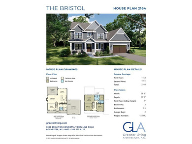 (private lake, pond, coastal) Home For Sale in Pittsford New York