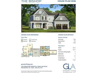 (private lake, pond, coastal) Home For Sale in Pittsford New York