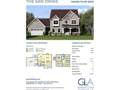 (private lake, pond, coastal) Home For Sale in Pittsford New York