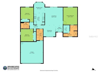 Virtually Staged. Move-in-ready 3-bedroom, 2-bath home in Palm - photo 36