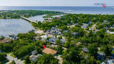 Rare East Hill Home with Partial Bayou Texar Waterviews, Split - photo 5