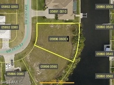 Cape Coral Lakes Area Lot For Sale in Cape Coral Florida