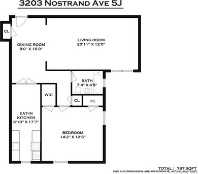 Welcome to 3203 Nostrand Avenue, Unit 5J, a charming one-bedroom - photo 18