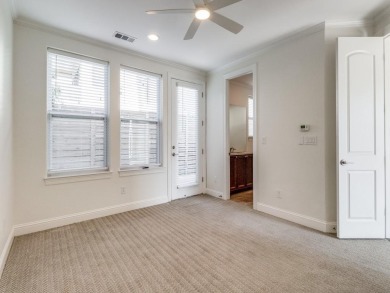 No HOA for this elegant corner townhome with tall ceilings and