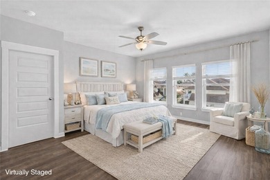 Cottage House, Padre Island's storybook row of pastel-hued