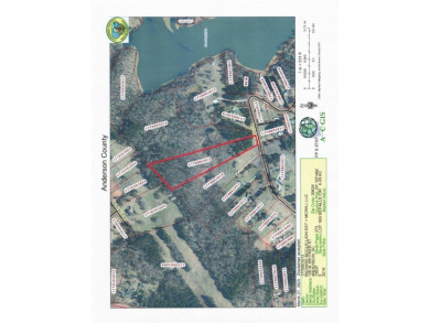 Lake Acreage For Sale in Anderson, South Carolina
