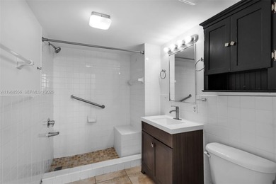 Recently painted  this spacious 2-bedroom, 2-bath residence is