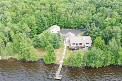 Lake Home Sale Pending in Bergland, Michigan