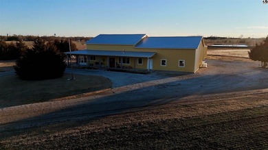 (private lake, pond, creek) Home For Sale in Lindsborg Kansas