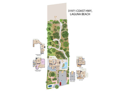 Perched above the Pacific Ocean, this rare Laguna Beach estate - photo 37