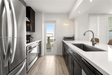 Completely remodeled 1-bedroom, 1-bath corner penthouse in the