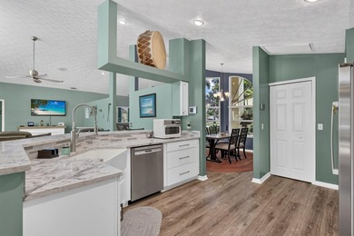 Palm trees sway over your private, screened pool at this move-in - photo 14