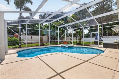 Palm trees sway over your private, screened pool at this move-in - photo 33