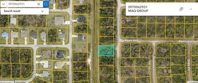 Northport Waterway Lakes and Canals Lot For Sale in North Port Florida