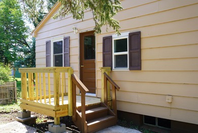 This very livable home in Newell SD has the original wood floors