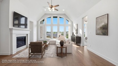 Home office with French doors and formal dining room frames - photo 3