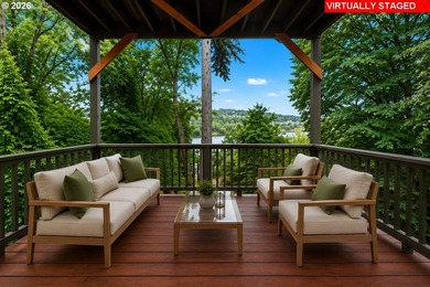 Rising above the trees in Oregon City's historic Canemah - photo 36