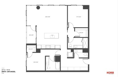 This mid-sized two bedroom residence provides northeast lake and - photo 15