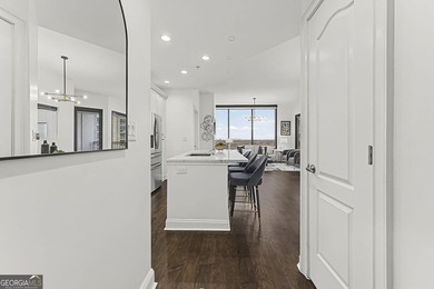 Soak in spectacular skyline views from this light-filled