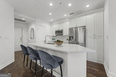 Soak in spectacular skyline views from this light-filled