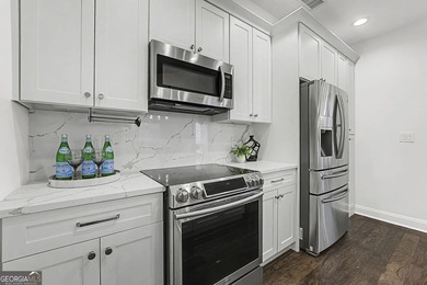 Soak in spectacular skyline views from this light-filled