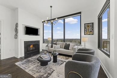 Soak in spectacular skyline views from this light-filled