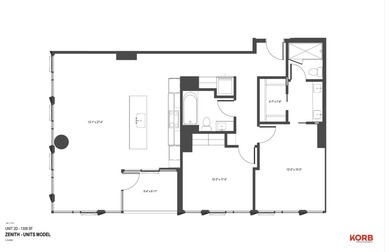 This larger two bedroom residence provides southwest city views - photo 15