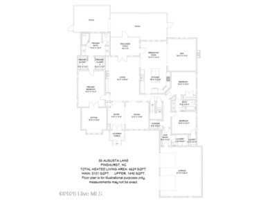Sprawling, golf-front estate home in the gated community of Mid - photo 3