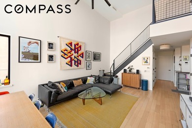 The penthouse at 33 Conselyea Street is a rare floor-through - photo 3