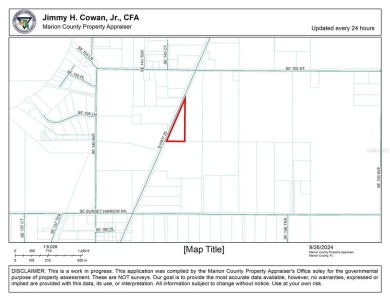 Lake Weir Acreage For Sale in Weirsdale Florida