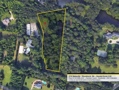 (private lake, pond, creek) Lot For Sale in Woodstock Georgia