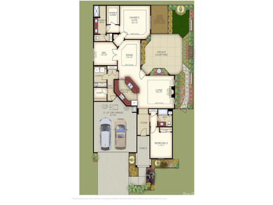 This proposed home is a luxury ranch featuring the Portico floor - photo 15