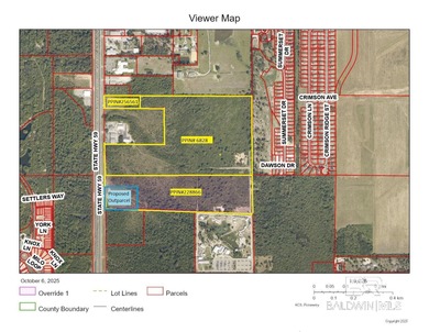 90 Acres with Highway 59 Frontage in Gulf Shores! 90+/- Acres of - photo 6